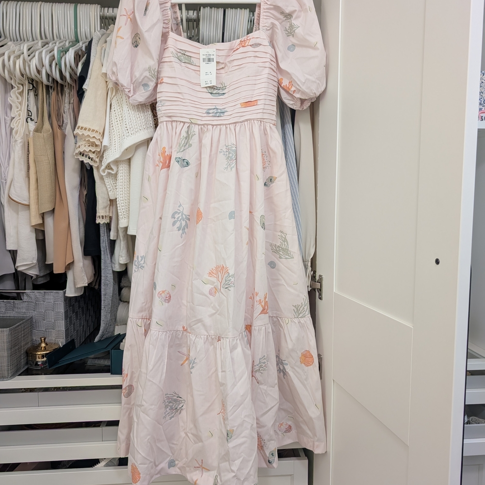 Floral Puff Sleeve Dress